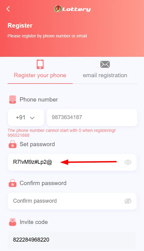 Add a password